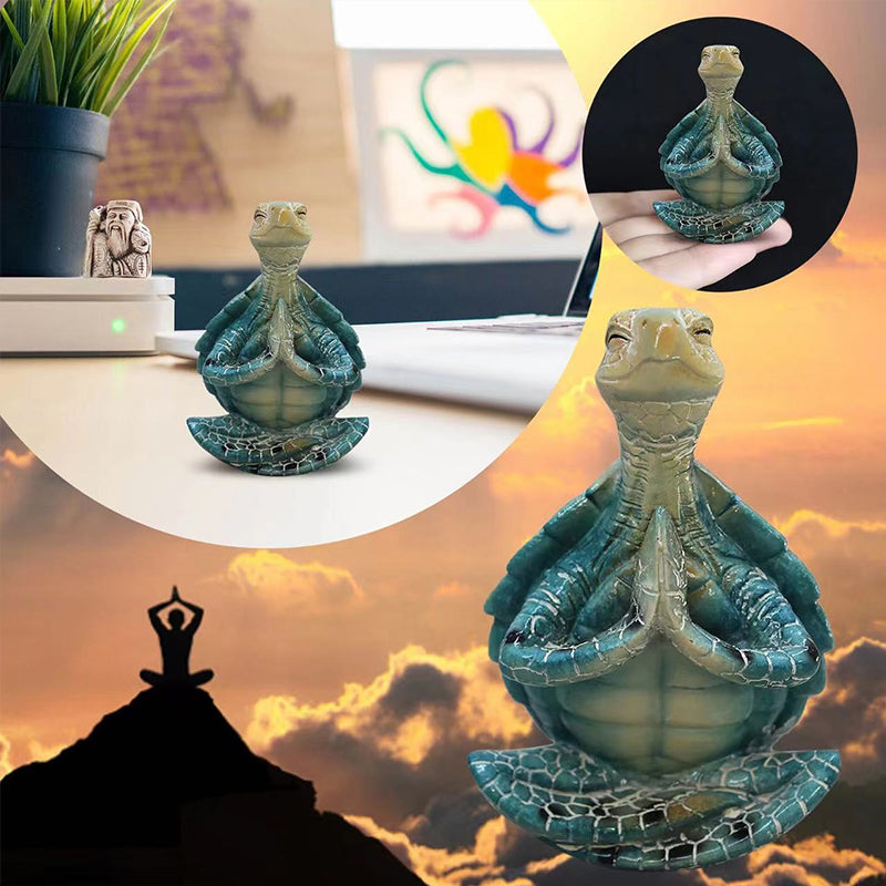 Calm Sea Turtle Spiritual Wall Art - Halri