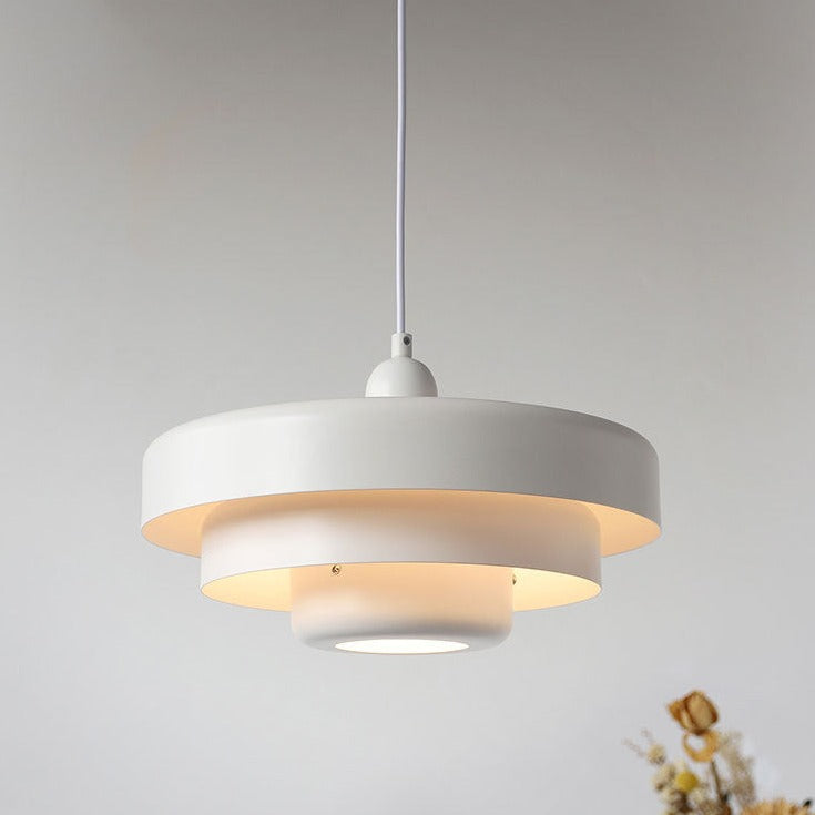 Modern Layered Hanging Light Fixture
