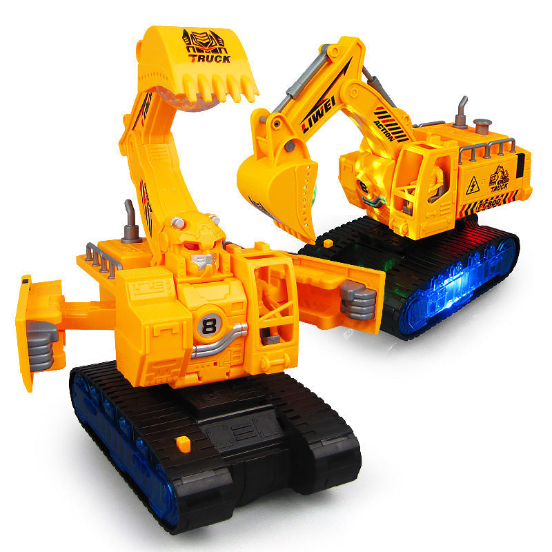 Fun LED Excavator Toy - Halri