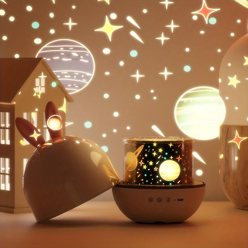 Galaxy Night Light Star Projector Lamp