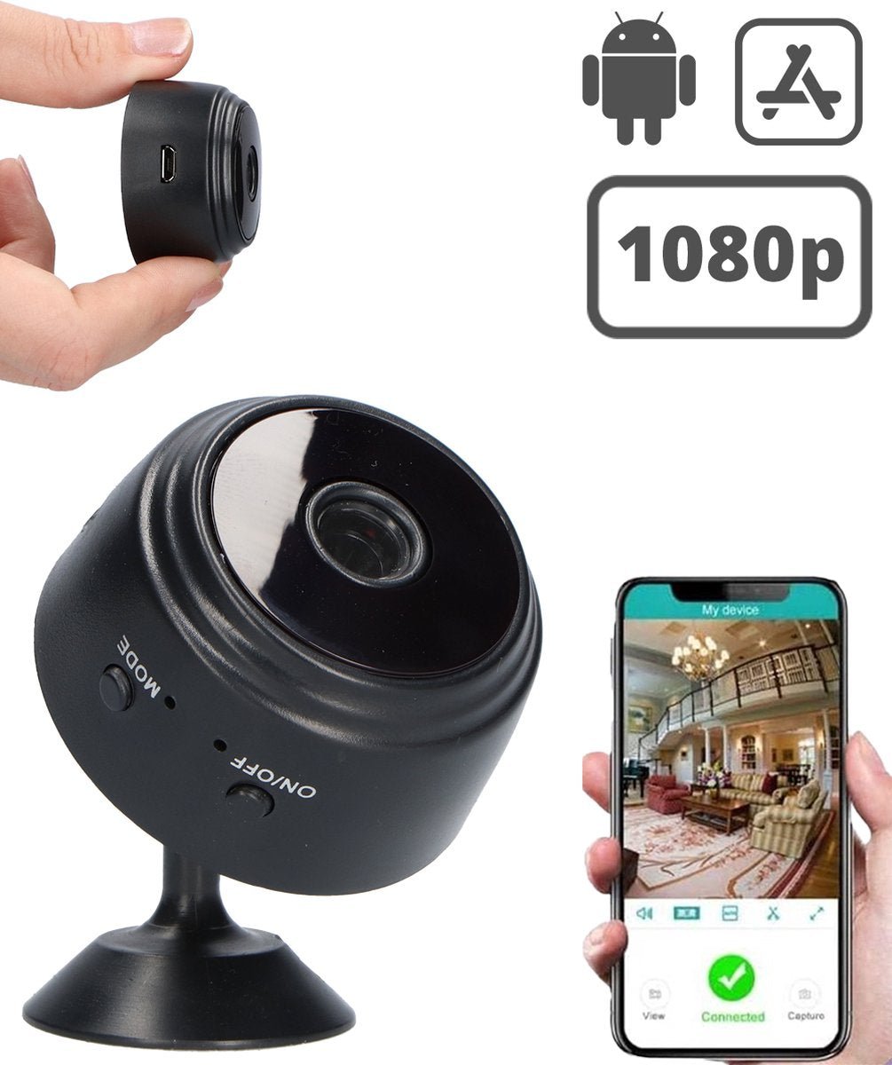 Mini WiFi Security Camera 1080p - Halri