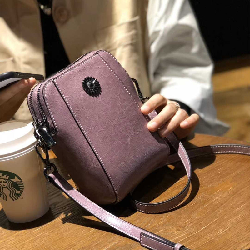 Women's Genuine Leather Phone Pouch