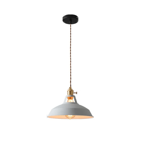 Retro Style Pastel Pendant Light