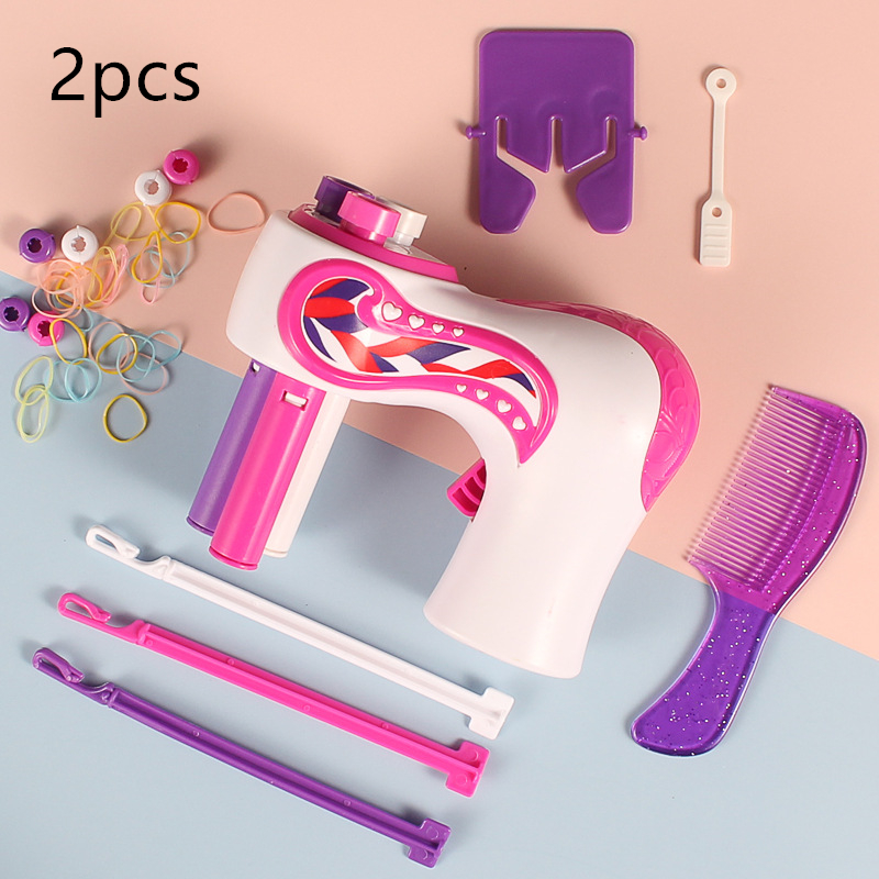 Easy Kids Hair Braider Kit with Beads & Accessories