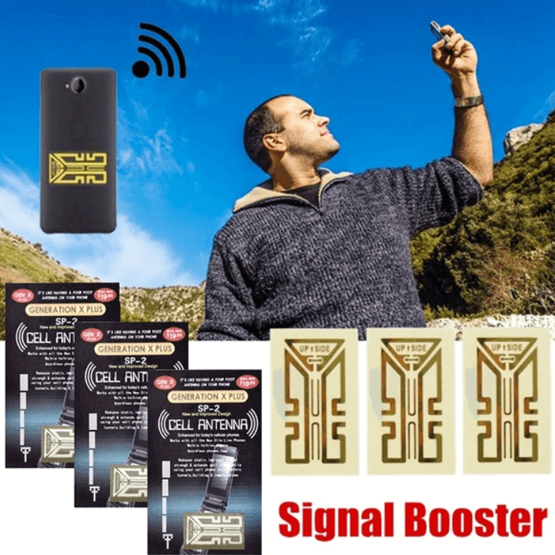 Stronger Phone Signal Booster Sticker - Halri