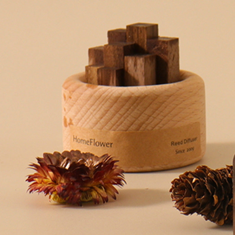 Natural Wood Essential Oil Diffuser for Home and Car