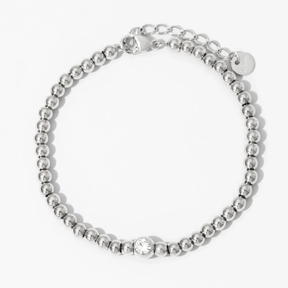 Luxury 18k Diamond Gemstone Necklace and Bracelet Set