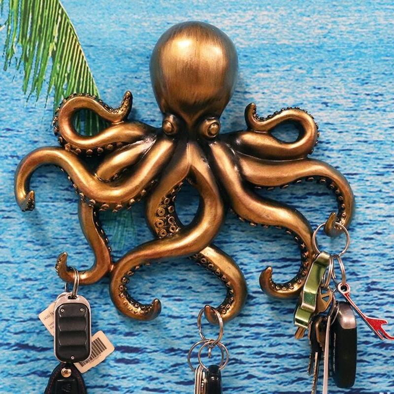 Colorful Octopus Key Hook Rack - Halri