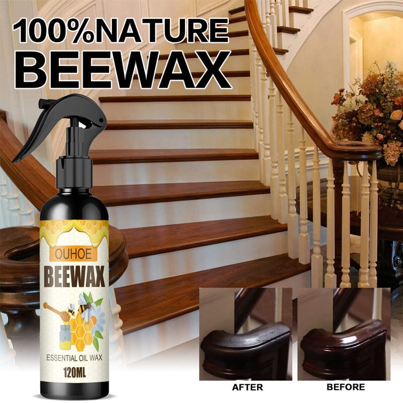 Organic Beeswax Furniture Polish Spray - Halri