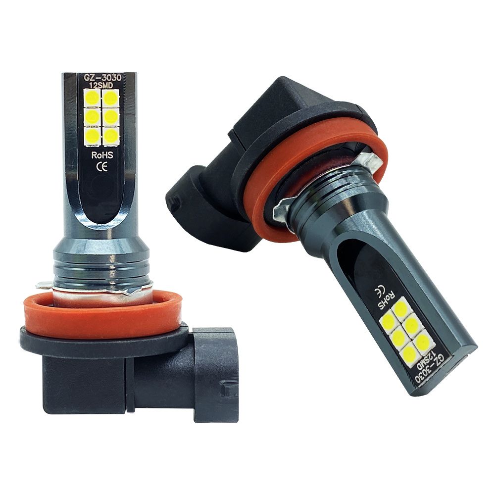 Super Bright LED Car Fog Light Kit H8 H9 H11