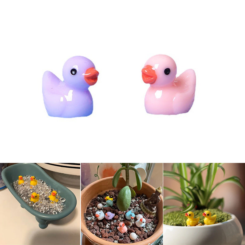 Small Quacking Yellow Duck Figurine - Halri