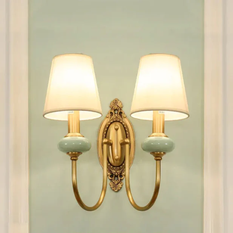 Classic Antique Copper Wall Light - Halri