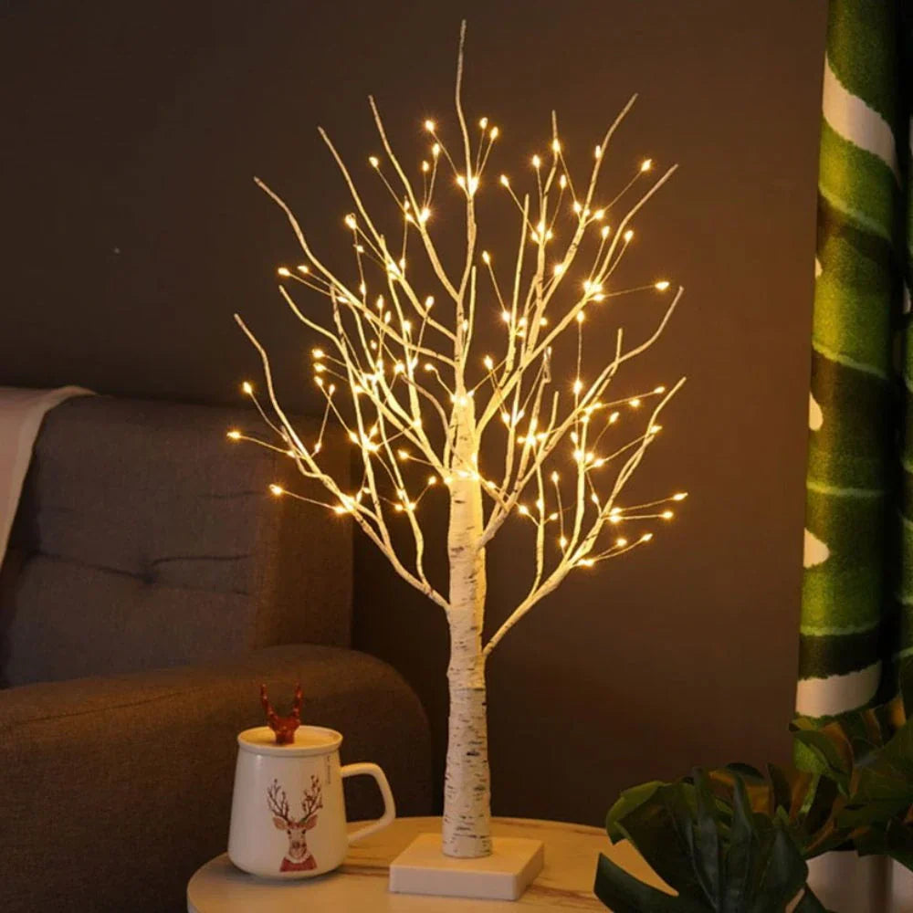 Scandinavian White Wooden Lamp - Halri