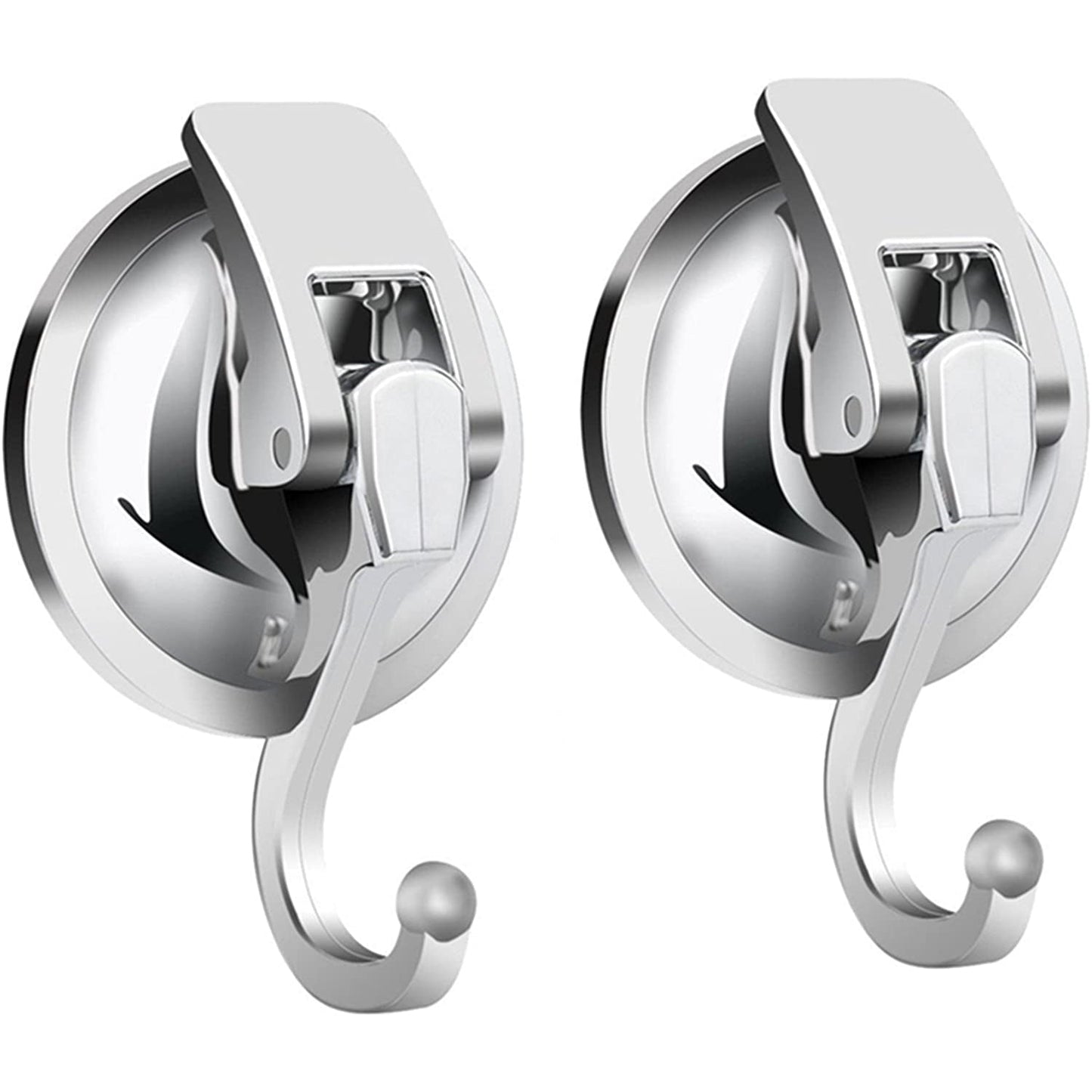 Strong 2-Pack Vacuum Suction Cup Wall Hooks - Halri