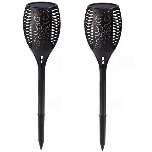 Outdoor LED Flicker Solar Lamp