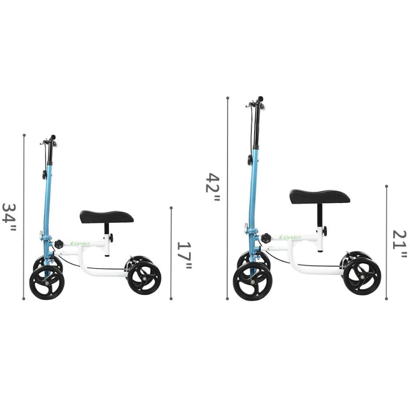 Heavy Duty Foldable Knee Scooter Walker