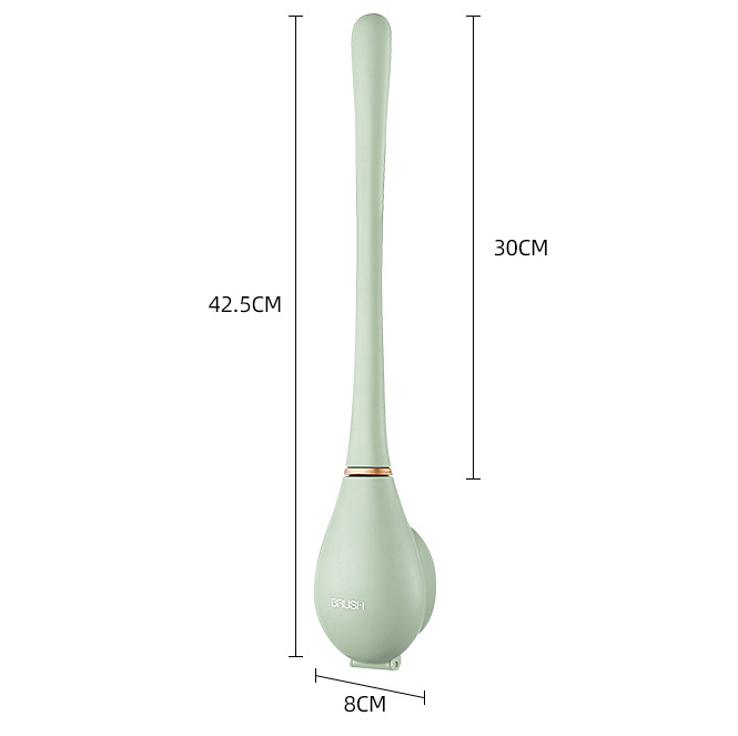 Soft Silicone Flexible Toilet Brush for Home