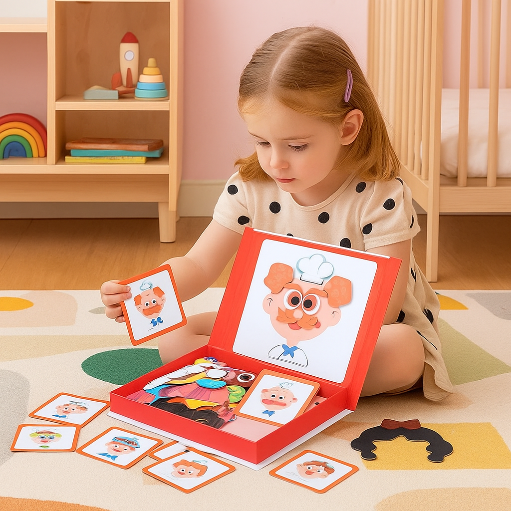 Fun Kids Face Emotion Learning Puzzle - Halri