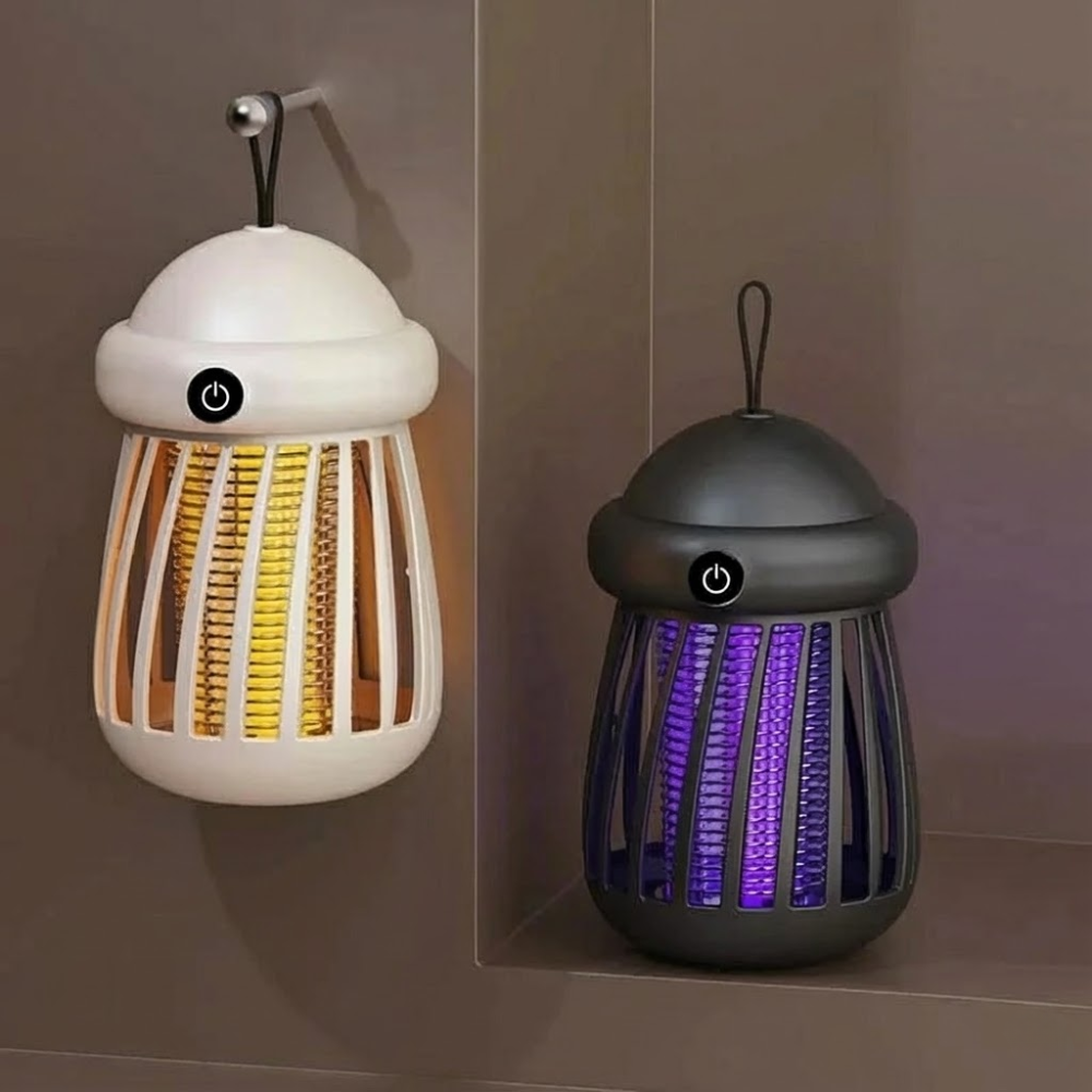 Quiet Mosquito Zapper with UV Light โ Rechargeable Insect Killer for Indoor and Outdoor Use, Compact Design 4