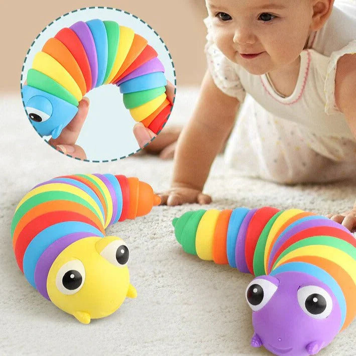 Colorful Kids Sensory Caterpillar Toy - Halri