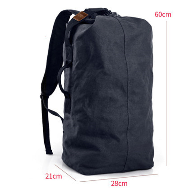 Durable Hiking Canvas Backpack Bag