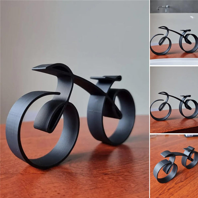 Metal Bike Pendant Necklace - Halri