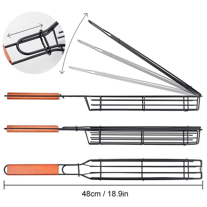 Round BBQ Grill Food Basket