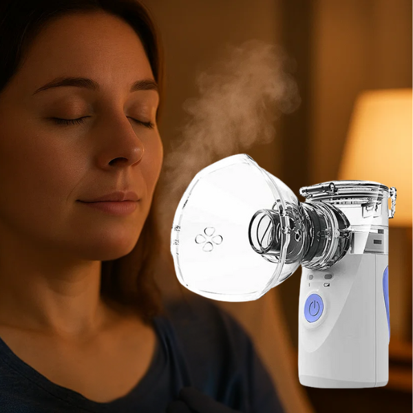Compact Handheld Nebulizer for Asthma Relief - Halri