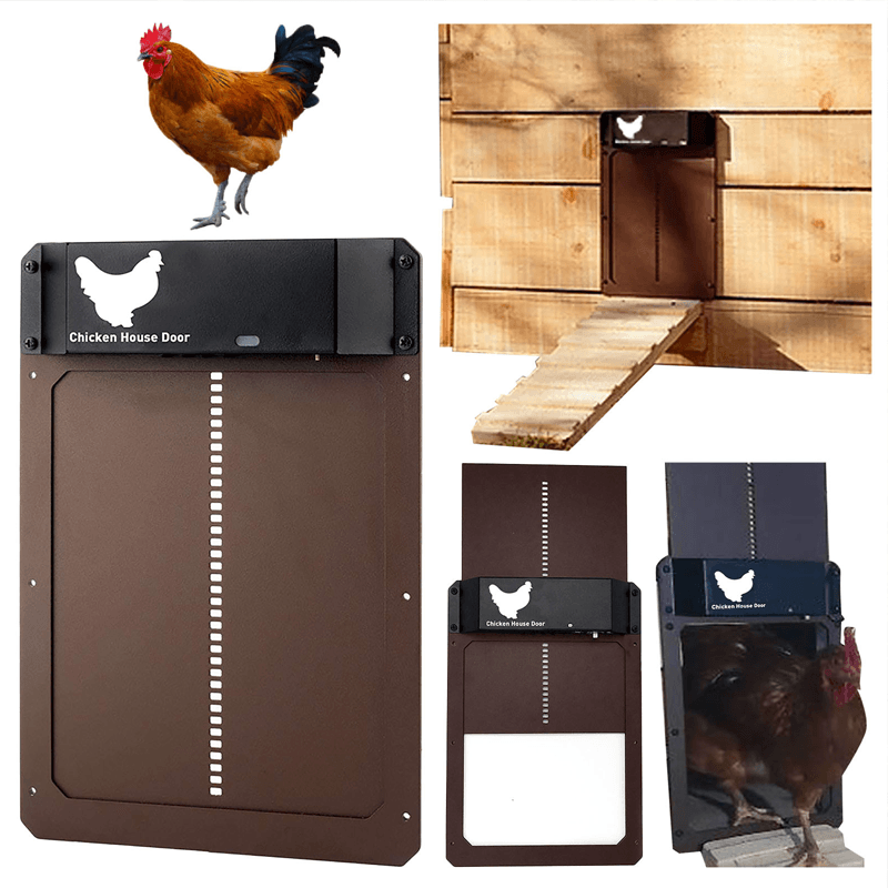 Easy Close Automatic Chicken Coop Door - Halri