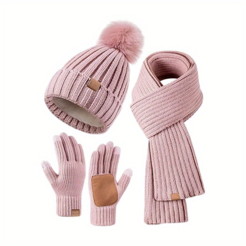 Cozy 3-Piece Cold Weather Sweater Set