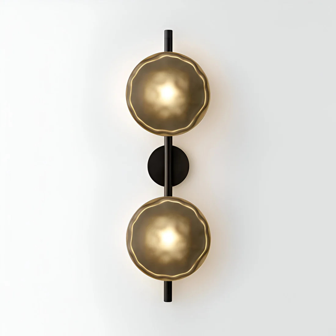 Sleek Glass Panel Wall Light