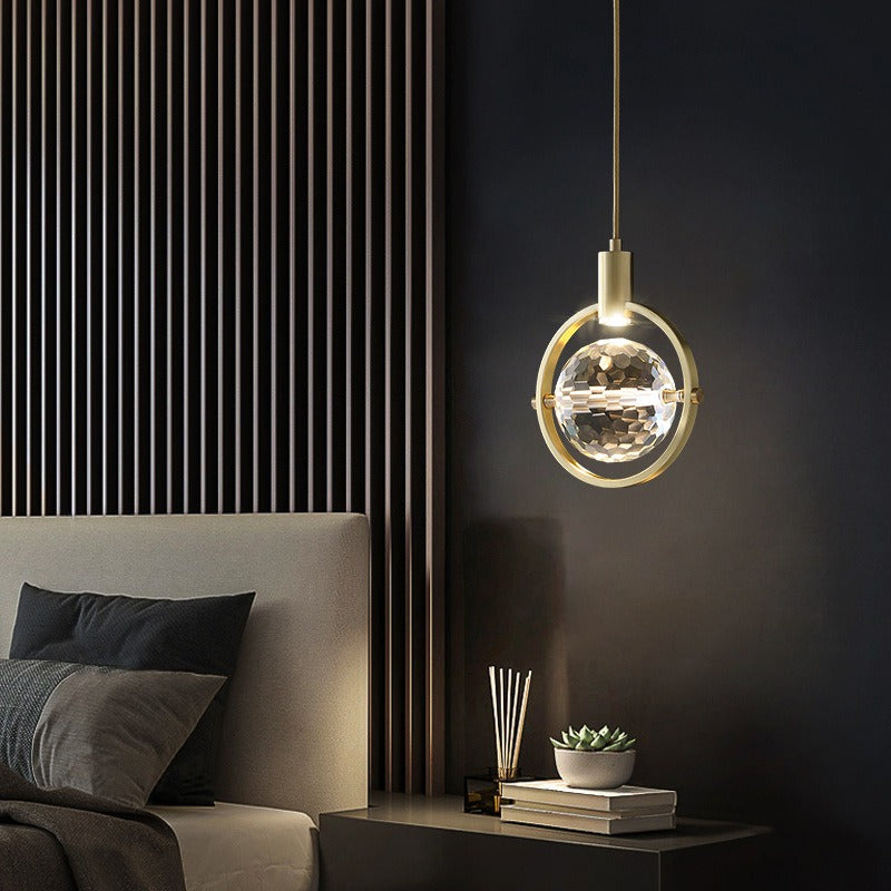 Elegant Crystal Pendant Ceiling Light