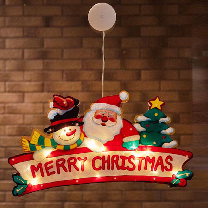 Holiday Window String Lights Outdoor Decorative Clips