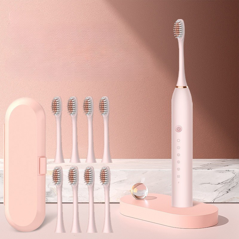 Portable Power Toothbrush with Advanced Cleaning Modes