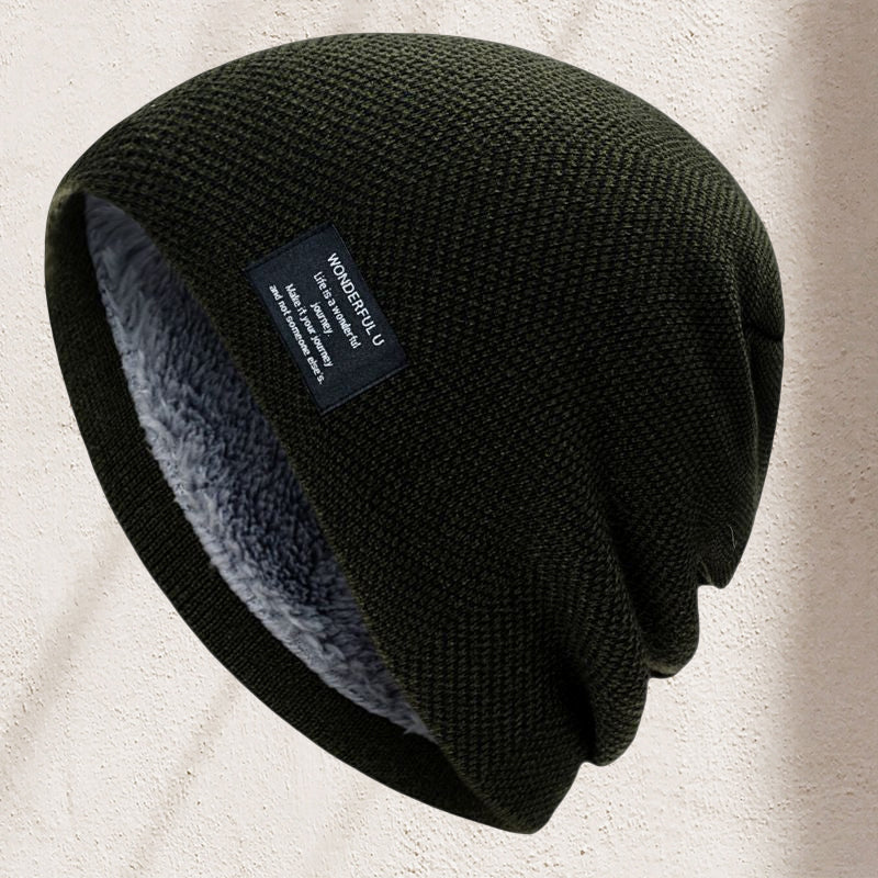 Warm Cozy Fleece Beanie Hat