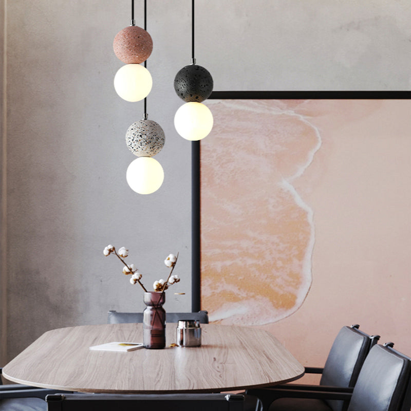 Modern Glossy LED Hanging Light