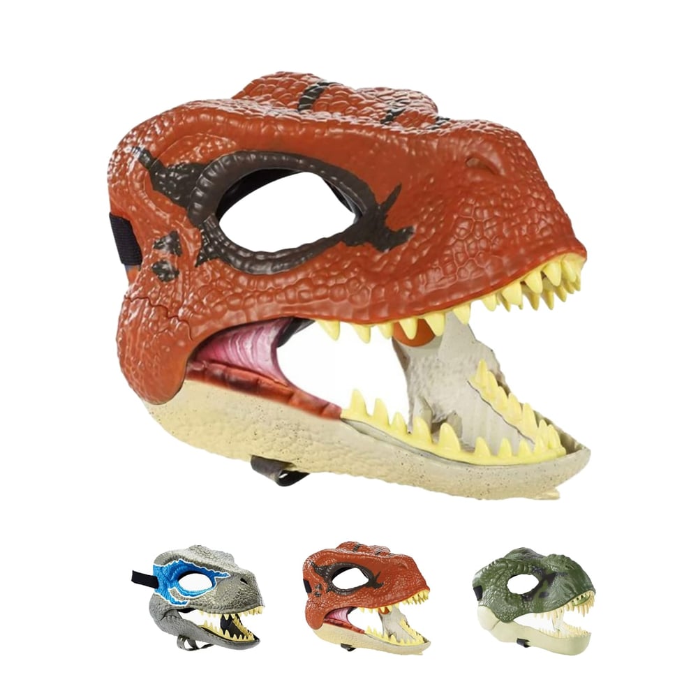 Fun Dinosaur Pet Mask with Moving Jaw