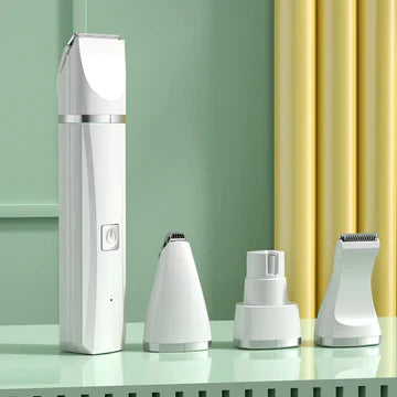 Pet Grooming Kit 4-in-1, Quiet Rechargeable Trimmer