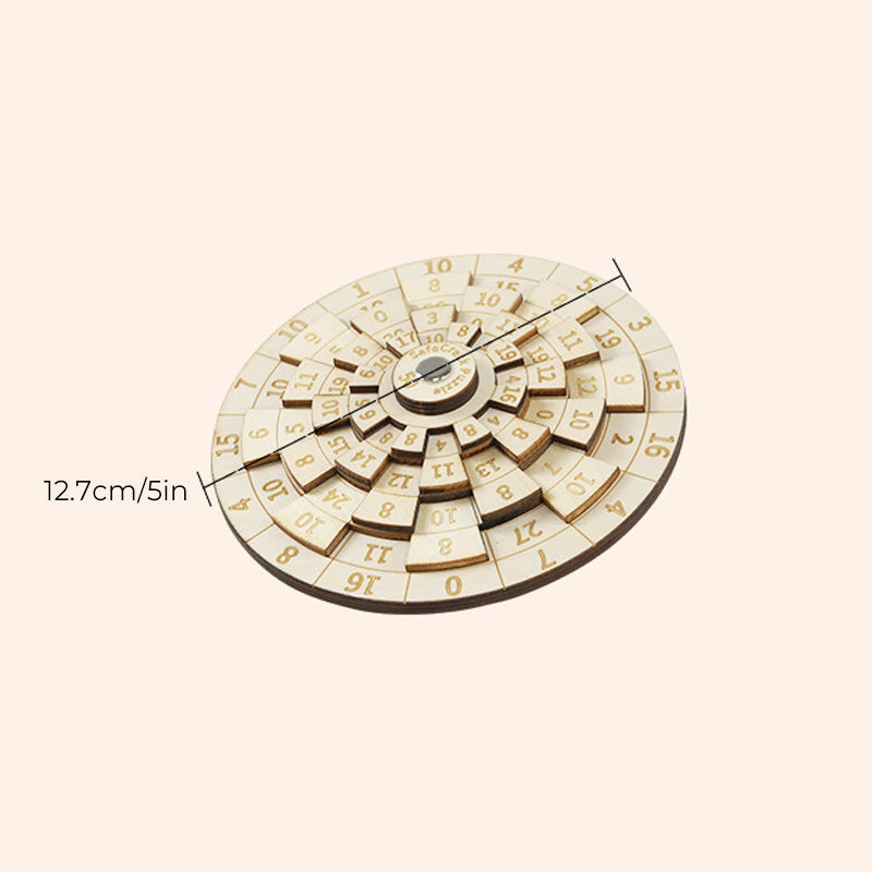 Challenging Wooden Brain Teaser Puzzle Toy