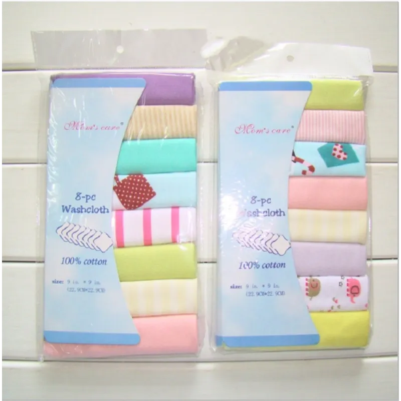 Gentle Baby Cotton Washcloths Set