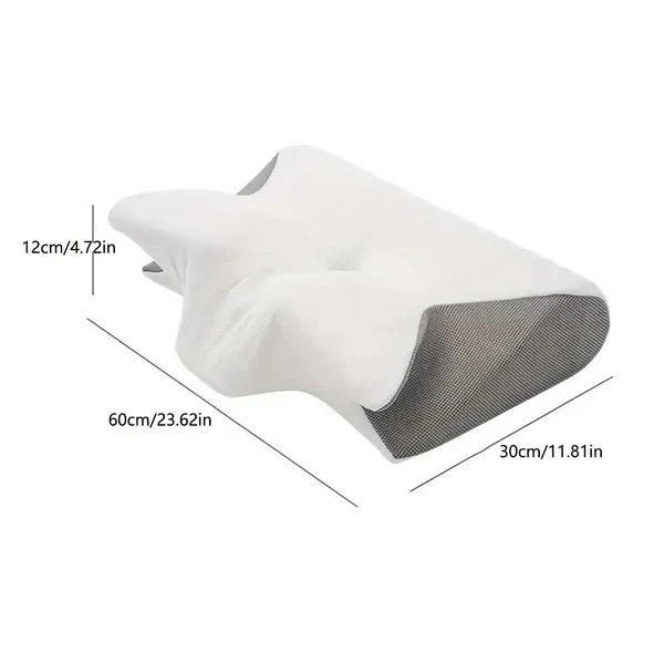 Contoured Butterfly Pillow with Built-in Armrests