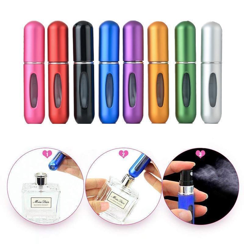 Portable Reusable Perfume Spray Bottle - Halri