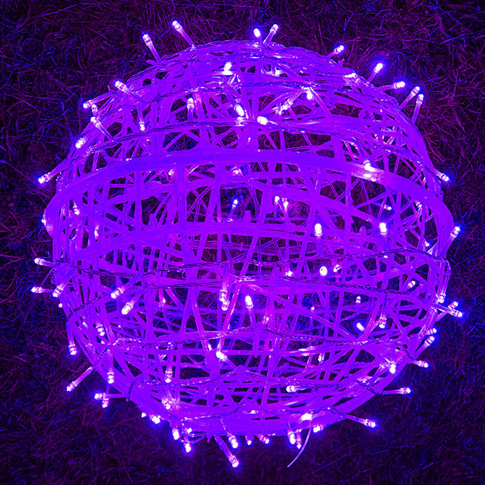 Colorful LED Solar Powered Hanging Garden Lamp