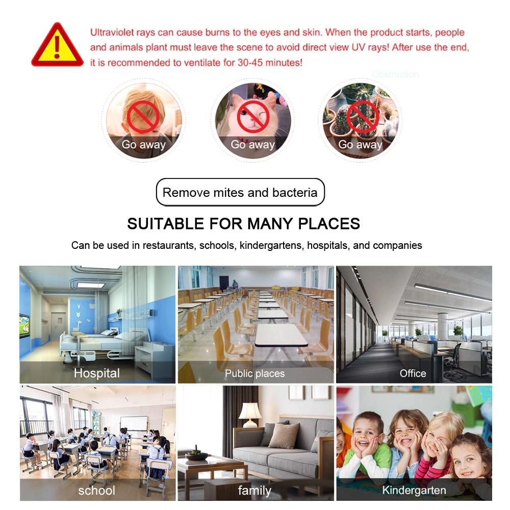 Powerful UV Sanitizer Light 8W