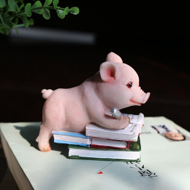 Adorable Pig Figurine Decoration