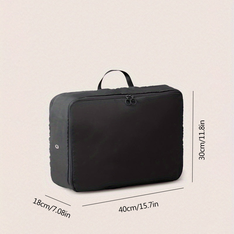 Spacious Double Zipper Pouch Organizer