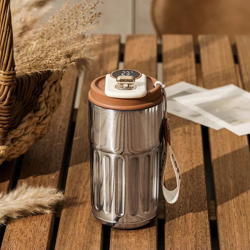 Insulated Travel Mug with Temperature Control - 410ml