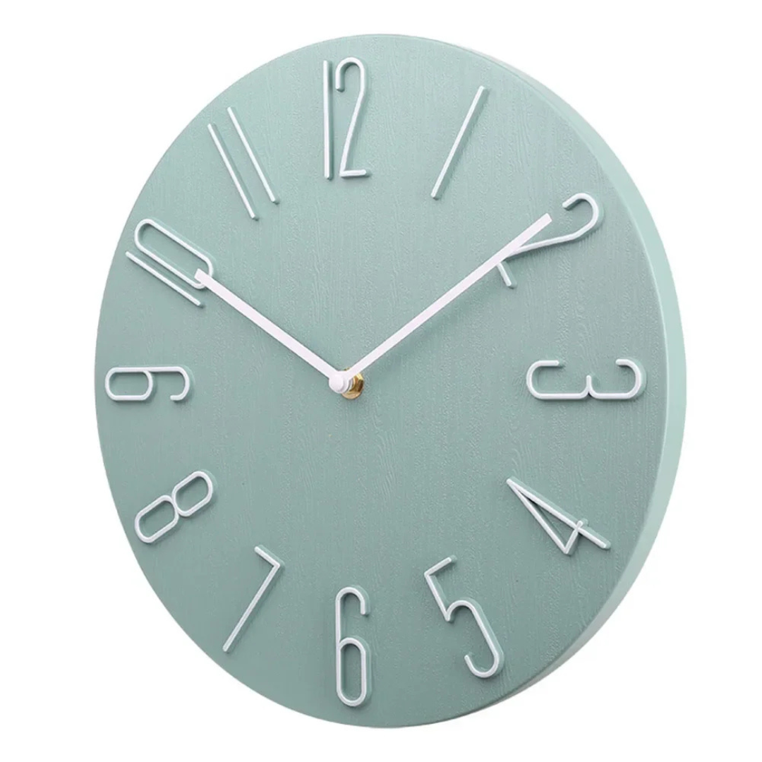 Vibrant Decorative Wall Clock With Bright Colors