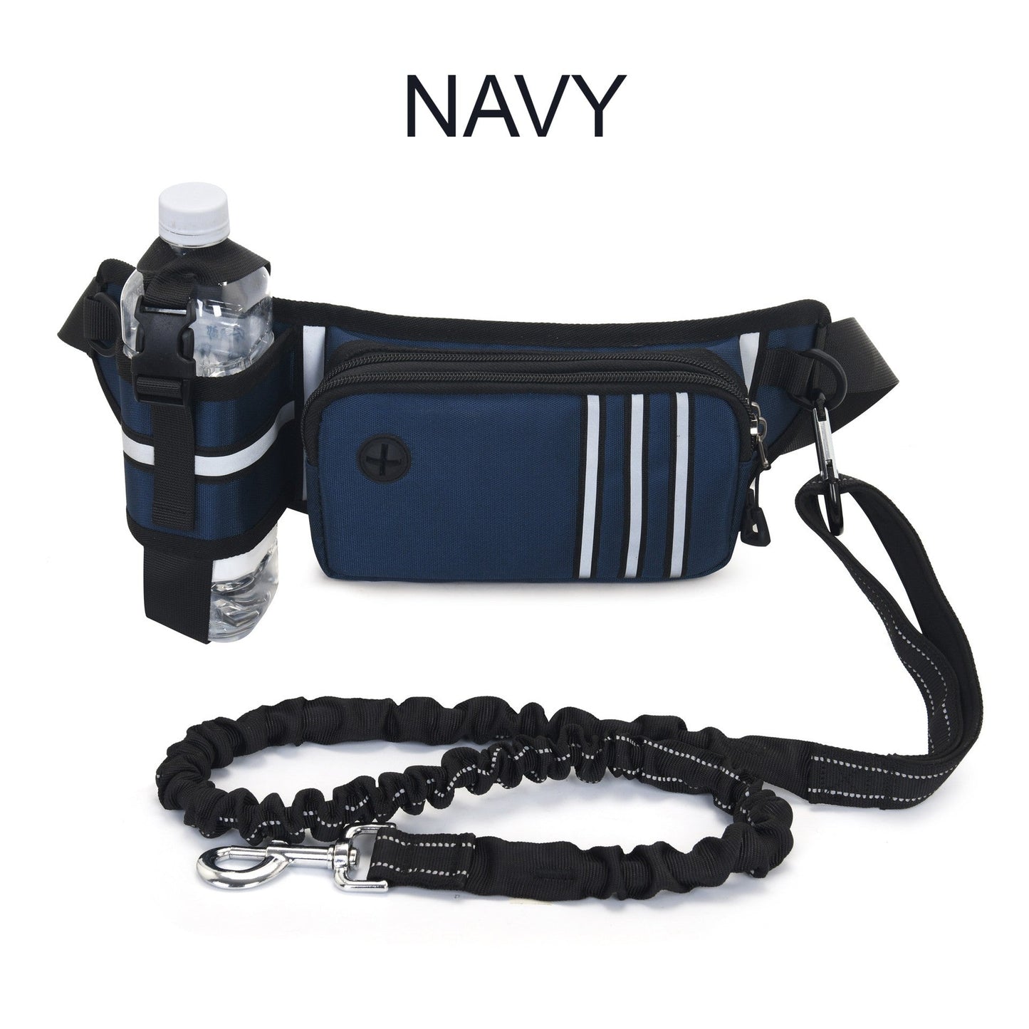 Adjustable Dog Walking Belt with Pouch