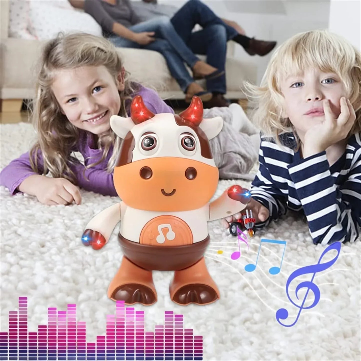Fun Plush Cow Toy - Halri